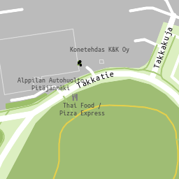 Takkakuja, Pitäjänmäen yritysalue
