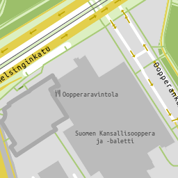 Suomen Kansallisooppera ja -baletti, Taka-Töölö